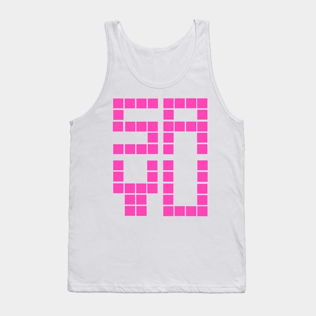 SAYU - pink Tank Top by electrokoda